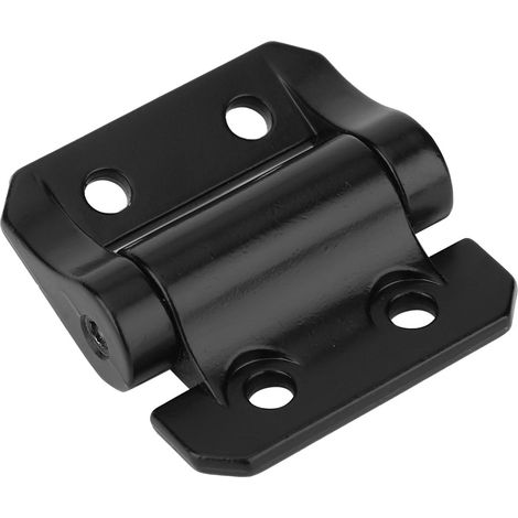 Charnière à torsion réglable en acier allié zingué noir électroplaqué pour portes vitrées de machines industrielles, noir, 1,2 Nm (1/5)