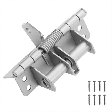 Charnières de fermeture automatique pour armoire, penderie, charnières à ressort détachables multifonctions, ferme-porte de positionnement (1/5)