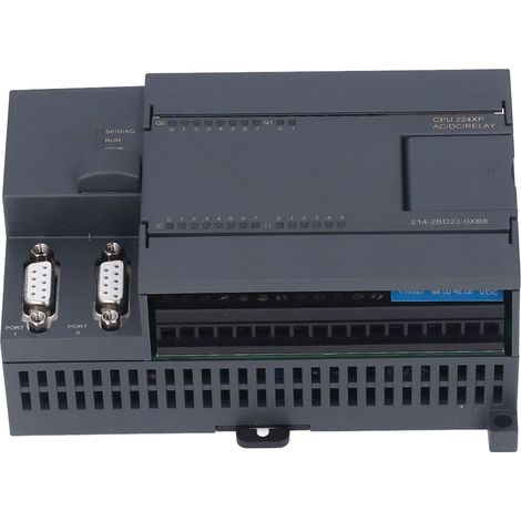 Automate programmable S7-200 CPU224XP 220V, carte de contrôle industriel relais PLC pour automate logique (1/5)