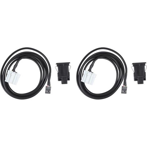 2X Cable de audio auxiliar automotriz de 32 pines, conector, módulo, adaptador de interfaz, cable para 2 3 5 6 MX5 RX8 2 3 5 6 CX-7 CX-9
