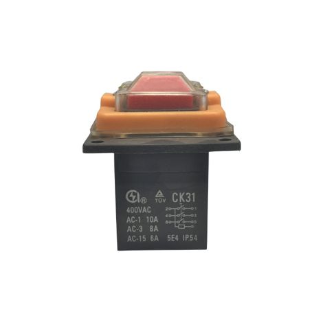 CK31 Schalter 400V 10A 7Pin Drucktastenschalter ON/OFF (1/4)