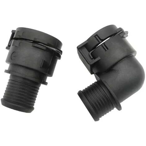 Tuyau d'admission d'air de chauffage de voiture, raccord de tuyau d'admission pour Opel Mokka 95089363 95089364 (taille : 95089363 droit, 95089364 coudé)