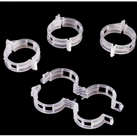 100 Stützclips für Kletterpflanzen und Gartengemüse (1/4)