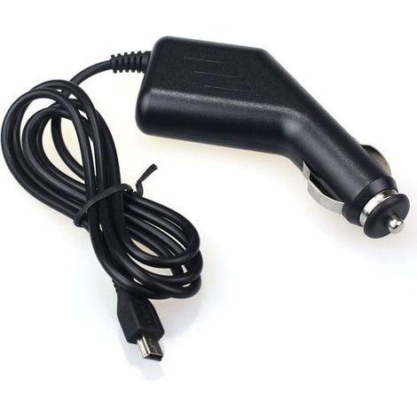 mini-voiture universel USB Chargeur adaptateur secteur pour GPS Garmin Nuvi Noir DX17