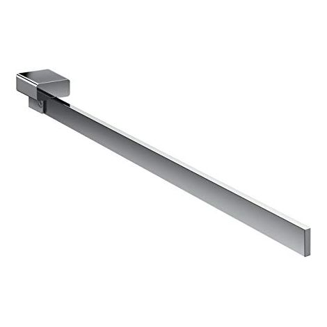 Porta asciugamani LOFT con 1 braccio, fisso, 410 mm, cromo (1/3)