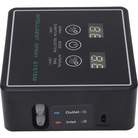 Brumiseur intelligent pour reptiles avec minuterie automatique, humidificateur et buses de brumisation réglables à 360° pour terrarium (1/5)