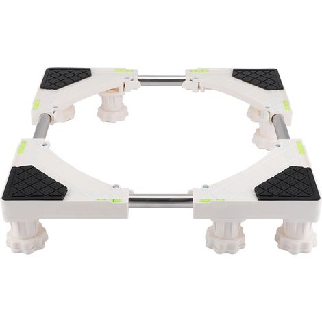 Support de base robuste et réglable pour machine à laver et réfrigérateur (2,4 m) (1/5)