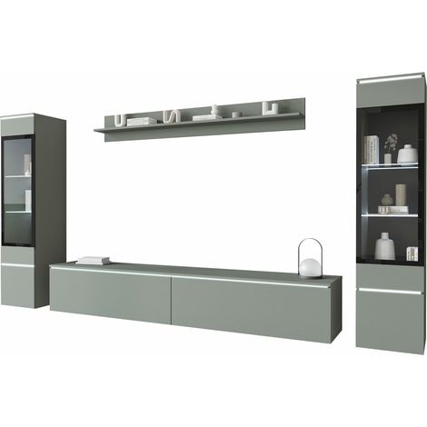 Ensemble de salon Mirfivo 101, Vert poussiéreucm (1/5)