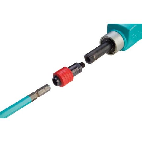 Collomix – Coupleur Hexafix pour raccordement turbine M14 – Raccord rapide sans outil – Adaptateur pour mélangeur à main M14 – Compatible avec turbines Hexafix