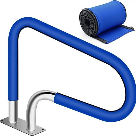 Housse de protection pour main courante de piscine de 2,4 m, gant antidérapant pour main courante de piscine (1/5)