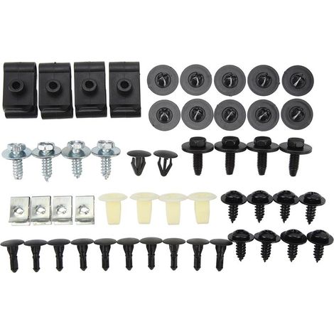 Rondelle Clips Boulons, Châssis Moteur Clips Forte Force De Serrage Facile À Transporter Compact Durable Métal Résistant Aux Chocs Pratique Pour Avensis Porte De Voiture. (1/5)