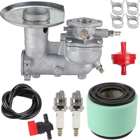392587 Carburetor + Air Filter + Fuel Line Filter Clamp For 391065 391074 Engine (1/4)
