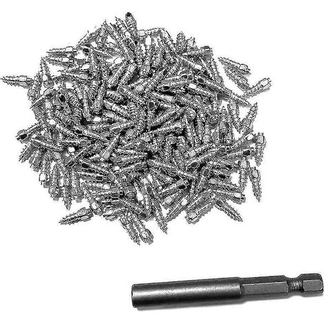 200 goujons de roue 4x12 mm, vis à neige, clous de pneu antidérapants - Bon (1/5)