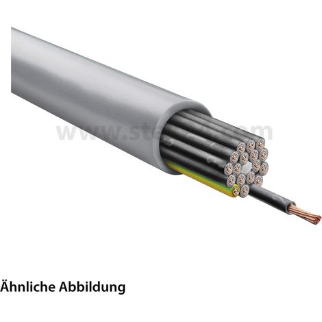 LAPP ÖLFLEX CLASSIC 130 H 18G0,75mm² halogenfrei AD 12,0mm Nennspannung Uo/U 300V/500V nach UL 600V - 1 Meter