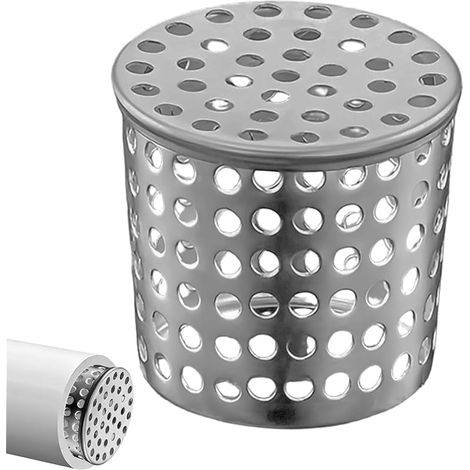 Crapaudine de Gouttière en Acier Inoxydable 304, Filtre Conique 50-63 mm avec Trous 5 mm, Grille Anti-Feuilles pour Gouttière pour Jardin, Cour, Garage (1/5)