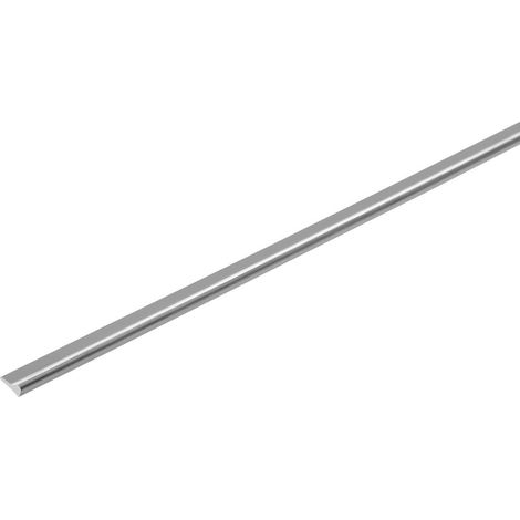 Barre de seuil 1 m en aluminium – Fixation adhésive – Pour portes intérieures et extérieures – Résistante à l'humidité – Polysan (1/4)