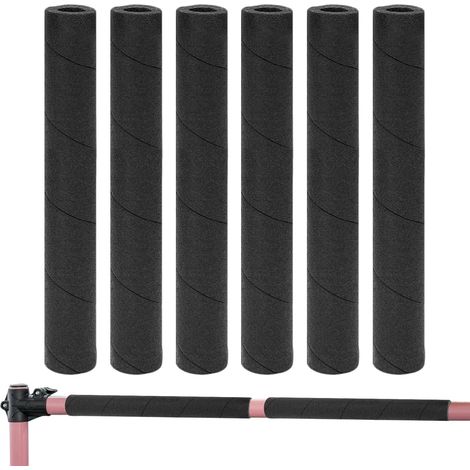 Tube En Mousse Gaine isolante thermique noire pour tubes creux  6 pièces gaine isolante tuyau Pour Poignée Piscine, Climatisation Int. Ext., Support Guitare,Poignée Exercice, Barre De Toit (1/5)