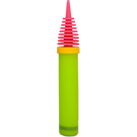 Bomba de aire manual portátil de doble acción para globos: inflado rápido para fiestas y deportes. (1/5)
