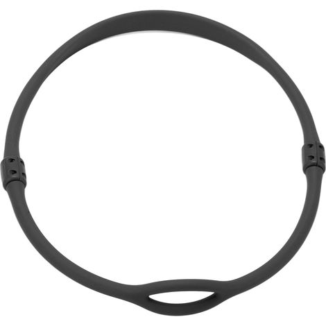 Porte-détendeur de plongée en silicone noir, accessoire de plongée sous-marine, 72 cm