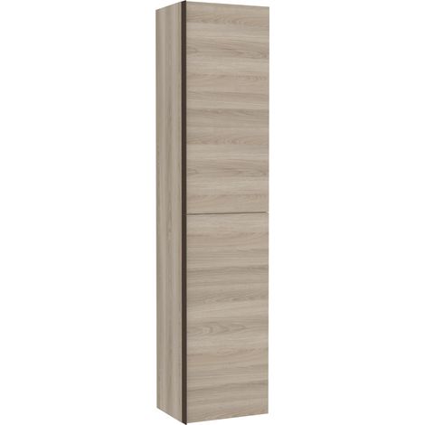 Colonne "INSPIRA" 2 portes, réversible 1750 x 400 mm - Pin blanc - Roca (1/2)