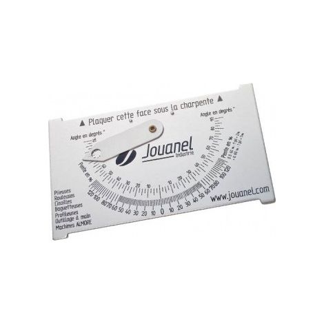 JOUANEL - Déclimètre aluminium 90 x 150 mm, poids 70 g - Réf: DECLIM (1/2)