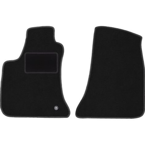 Tapis avant noirs pour : Dodge Charger coupé (2006-2010) (1/5)