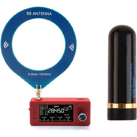 Tragbares Taschenradio mit 1,9-Zoll-IPS-Bildschirm und Allbandantenne (1/5)