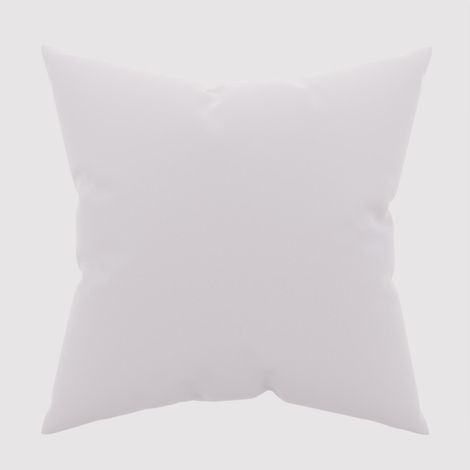 Taie d'oreiller unie 63x63 cm ZZZ blanc