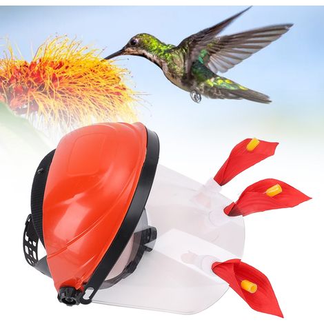 Distributeur pour Colibris Portable Casque Transparent Plastique Équipement d'Observation des Oiseaux (1/5)