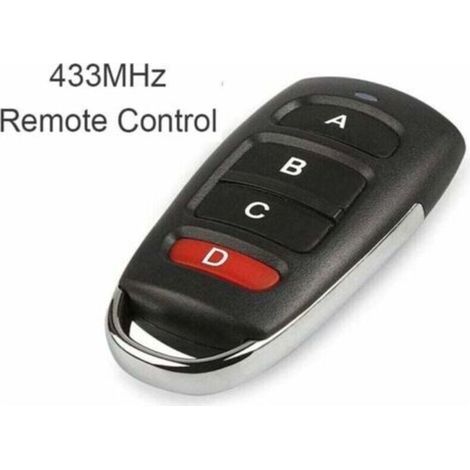 1 télécommande universelle pour ouverture de porte de garage électrique, 433 MHz (1/5)