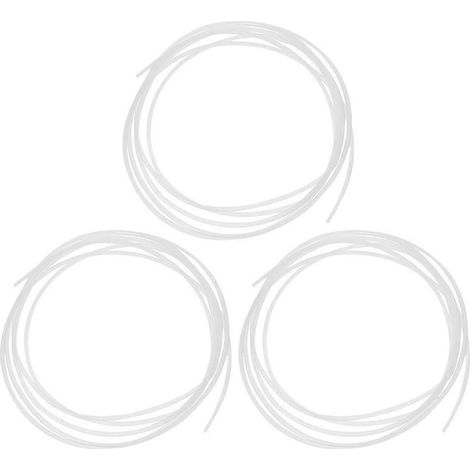 Lot de 3 tubes PTFE pour imprimante 3D - Tubes PTFE flexibles - Tuyaux PTFE professionnels pour imprimante 3D - Tuyaux PTFE de rechange (1/5)