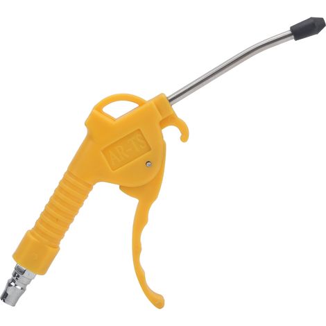 Souffleur Pneumatique Industriel Haute Pression, Buse Courte Orange pour Nettoyage (1/5)