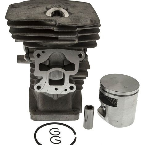 Cylindre Husqvarna 435 435E 440 440E 41mm 504 73 51-01, diamètre du cylindre 41 mm, convient aux tronçonneuses Husqvarna 435/440. (1/5)