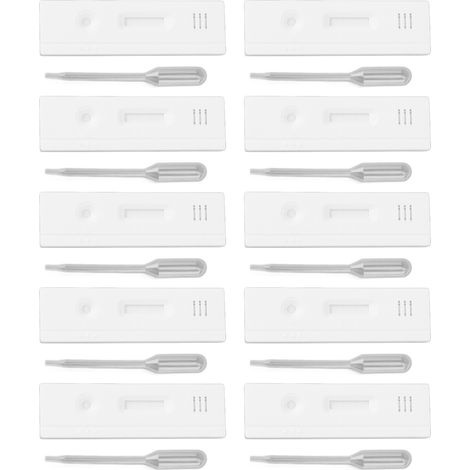 10 lots/vente de bandelettes de test de gestation précoce HL-PTK pour vaches laitières : détection rapide, facile à utiliser, méthode sandwich à double anticorps. (1/5)