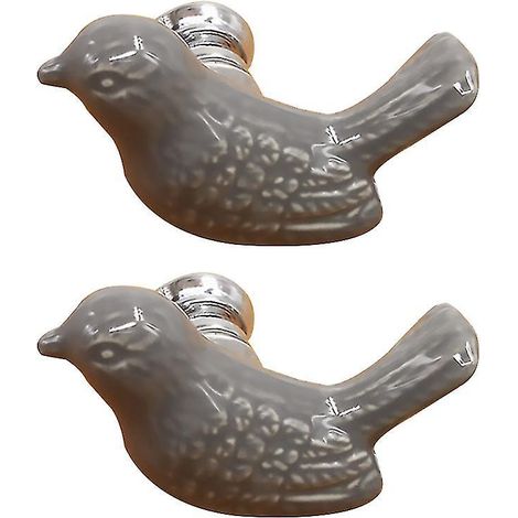 Lot de 2 barres de traction en céramique pour placard (1/3)