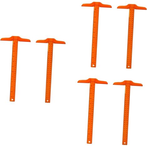 Kit de 6 règles mesure pour architectes, tir à l'arc, dessin (1/5)