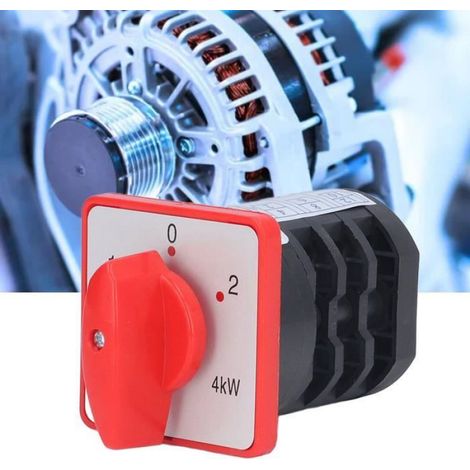 Commutateur à came BERM Commutateur Inverseur Bouton Rotatif 3 Pôles 3 Positions Accessoire pour electronique capteur (1/4)