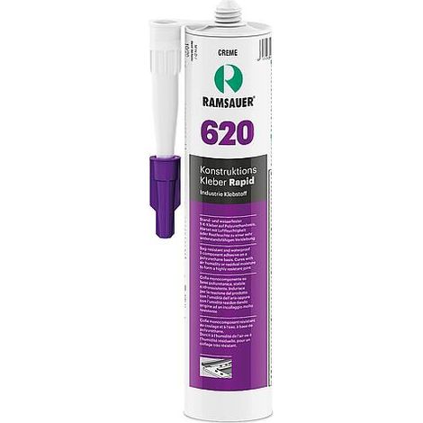 colle construction RAPID 620 couleur creme sans silicone 310 ml