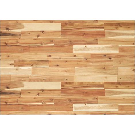 Dessus de table  Dessus de bureau  Plateau de table rectangulaire 100x70x2 cm bois massif d'acacia