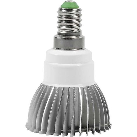 Lampe de croissance LED à spectre complet 28 W pour fleurs et plantes, 85 V-265 V, culot E14-AquaForge (1/5)