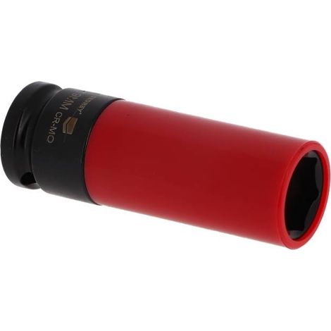 DOUILLE CHOCS LONGUE 21MM SPECIALE ROUE ALLIAGE CEDREY