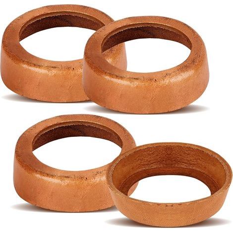 Satz mit 4 Ersatzteilen für die Handpumpe Typ 75: Lederhülle, Kolbenhülsen für die Handpumpe, Dichtungssatz für Gartenpumpe, Handpumpe