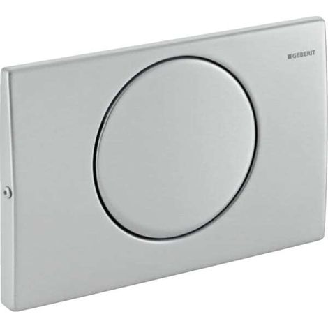 Geberit Delta10 Plaque de déclenchement, rinçage-arrêt-rinçage, à