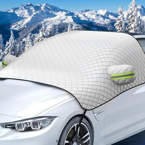 Couverture Pare-Brise Voiture Universelle - 230 x 145cm - Anti-UV - Anti-Neige (1/5)