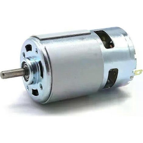 Moteur CC 12 V 775 à double roulement à billes RS775 Couple élevé, faible bruit, régime élevé migo wentylatora (1/5)