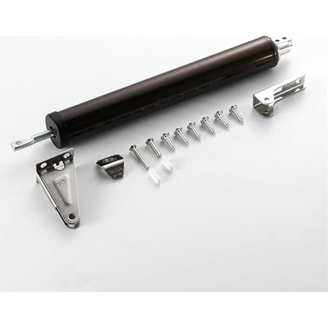 Kit d'ouvre-portes automatiques Ferme-porte tampon hydraulique automatique positionnement à 90 ° porte de chambre silencieuse à la maison ferme-porte automatique pneumatique quincaillerie de meubles p (1/5)