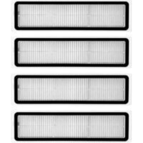 Lntyq Lot de 4 Filtres Hepa pour Xiaomi Dreame D9 Robot Aspirateur Cle Accessoires (1/4)