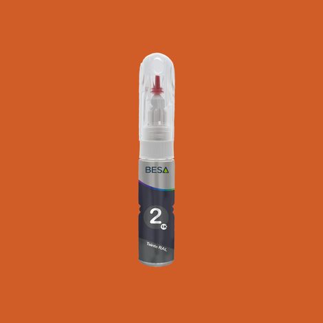Stylo retouche peinture Orange De Sécurité RAL 2010 Satin