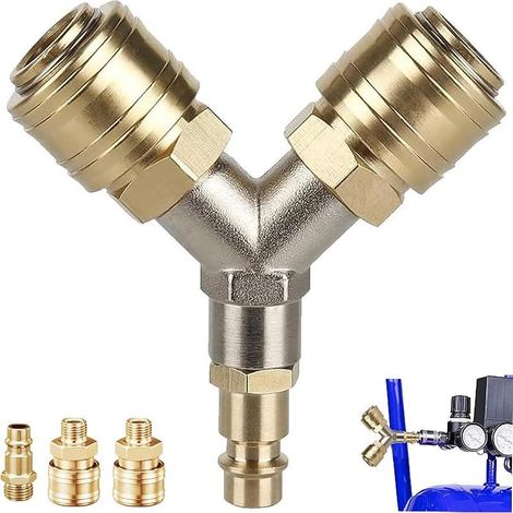 Compresseur 1/4 Pouce, Distributeur D'Air Comprimé 3 Voies (1/5)