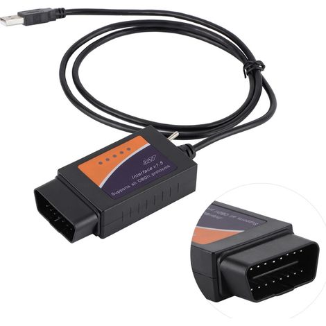 Cavo diagnostico USB OBD2 per strumento di lettura codici di errore per veicoli Ford